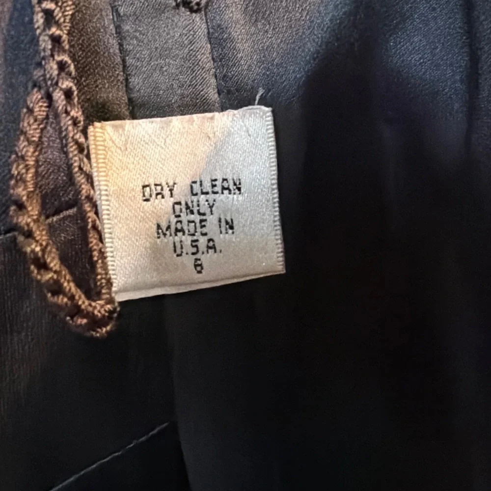 Richard Tyler Strapless Black Couture Gown - Picture 4 of 17